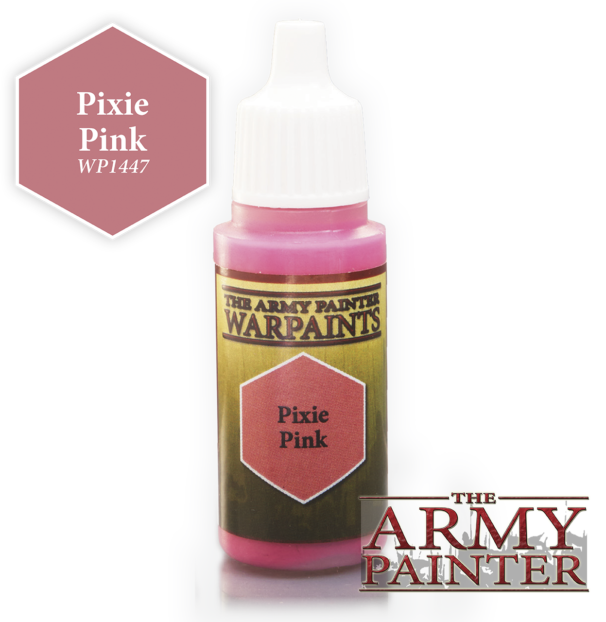The ARMY PAINTER: Acrylics Warpaint - Pixie Pink | Tacoma Games