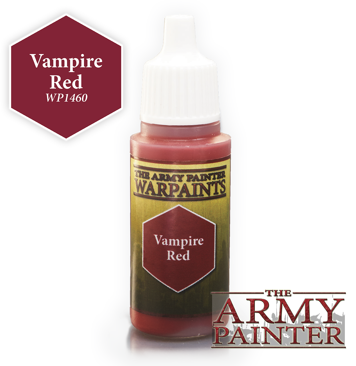The ARMY PAINTER: Acrylics Warpaint - Vampire Red | Tacoma Games