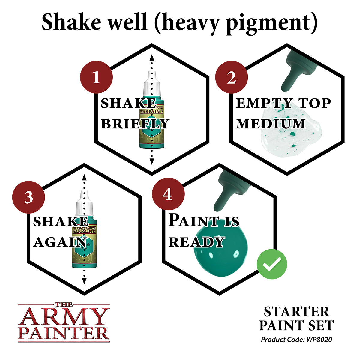 The ARMY PAINTER: Warpaints Starter Paint Set | Tacoma Games