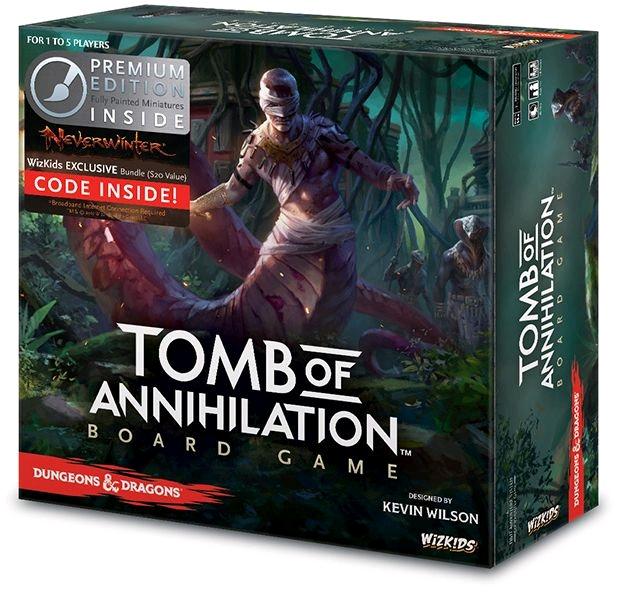 Dungeons & Dragons - Tomb of Annihilation Board Game Premium Edition | Tacoma Games