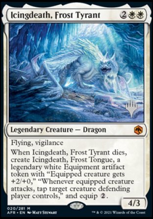 Icingdeath, Frost Tyrant (Promo Pack) [Dungeons & Dragons: Adventures in the Forgotten Realms Promos] | Tacoma Games