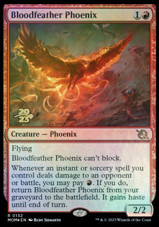 Bloodfeather Phoenix [March of the Machine Prerelease Promos] | Tacoma Games