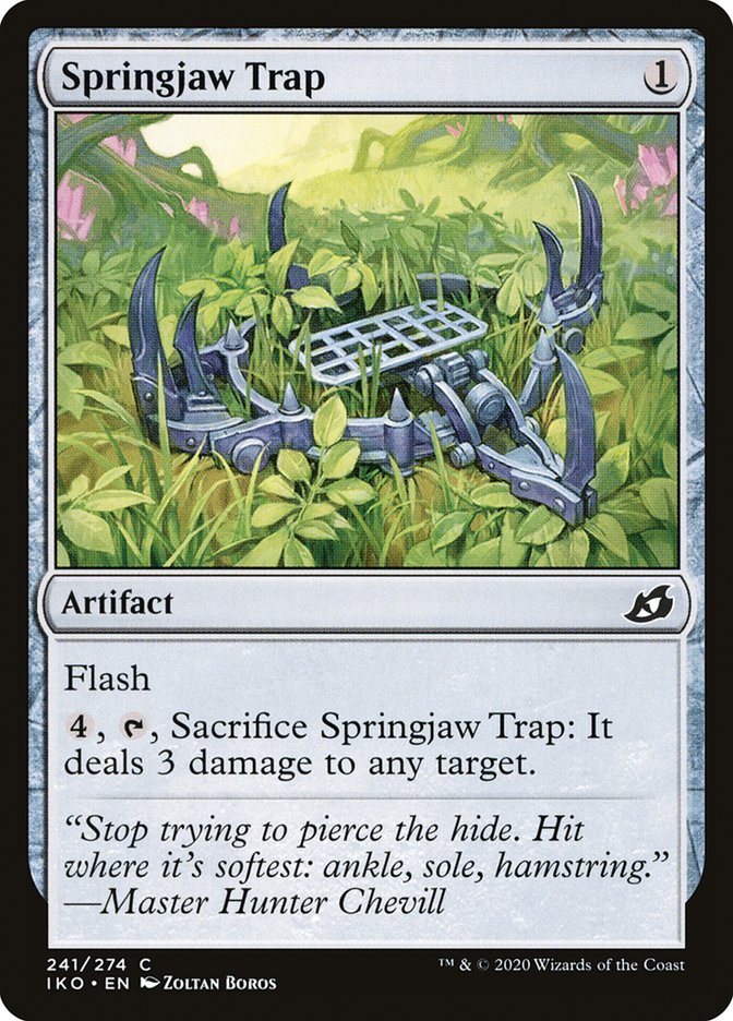 Springjaw Trap [Ikoria: Lair of Behemoths] | Tacoma Games