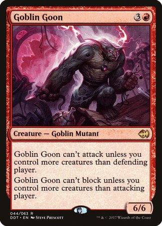 Goblin Goon [Duel Decks: Merfolk vs. Goblins] | Tacoma Games