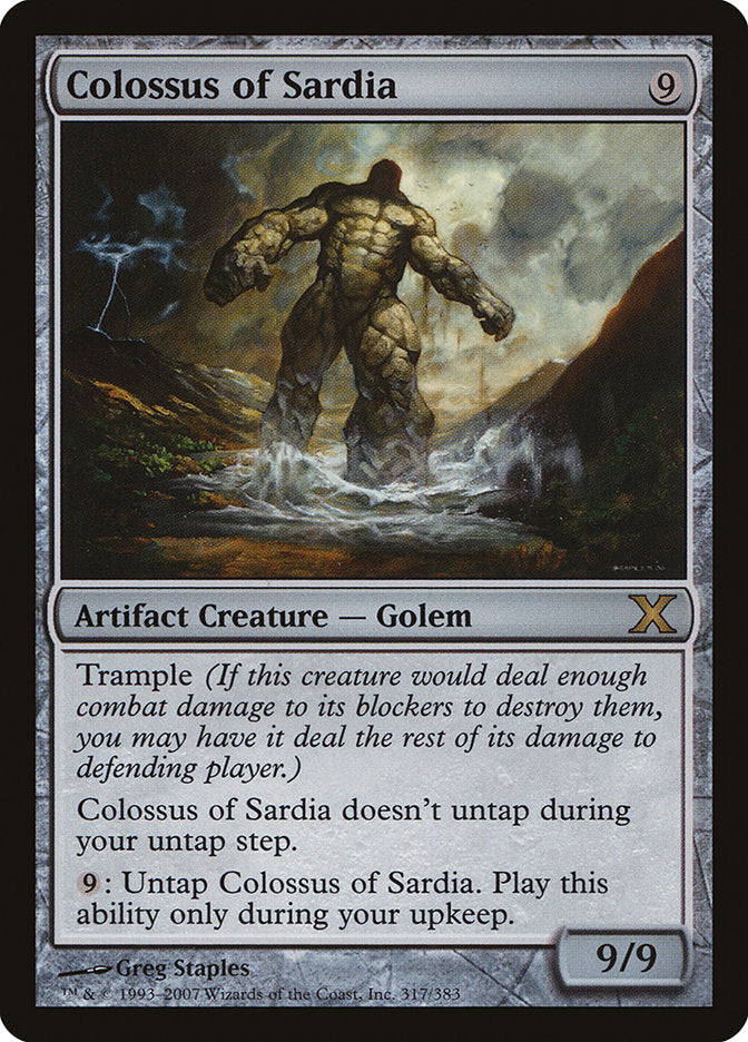 Colossus of Sardia [Tenth Edition] | Tacoma Games