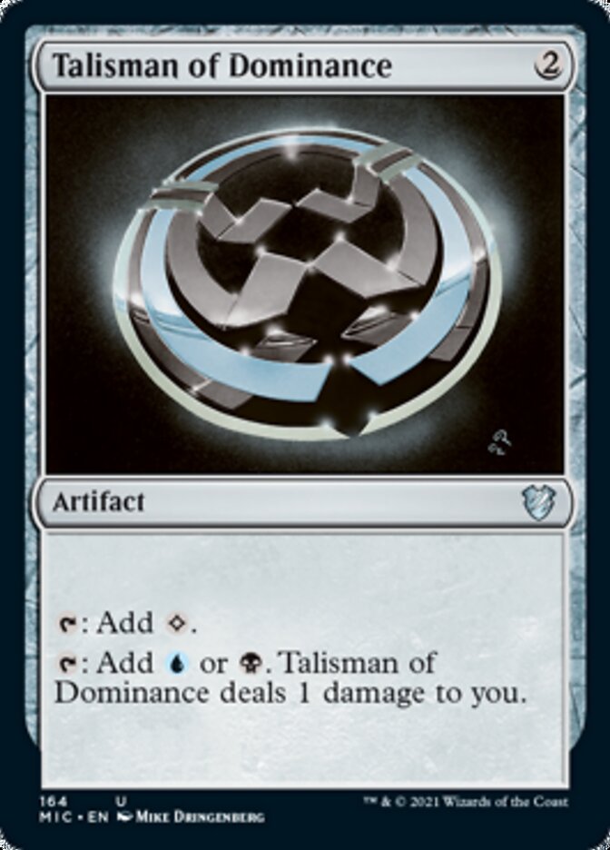 Talisman of Dominance [Innistrad: Midnight Hunt Commander] | Tacoma Games