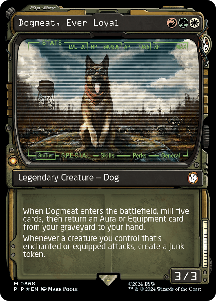 Dogmeat, Ever Loyal (Showcase) (Surge Foil) [Fallout] | Tacoma Games