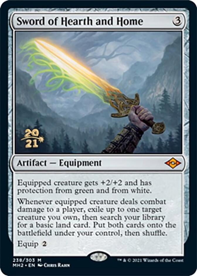 Sword of Hearth and Home [Modern Horizons 2 Prerelease Promos] | Tacoma Games