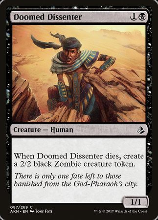 Doomed Dissenter [Amonkhet] | Tacoma Games