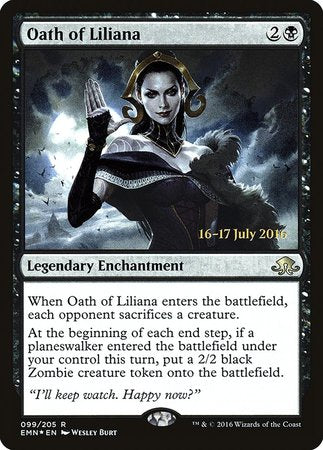 Oath of Liliana [Eldritch Moon Promos] | Tacoma Games