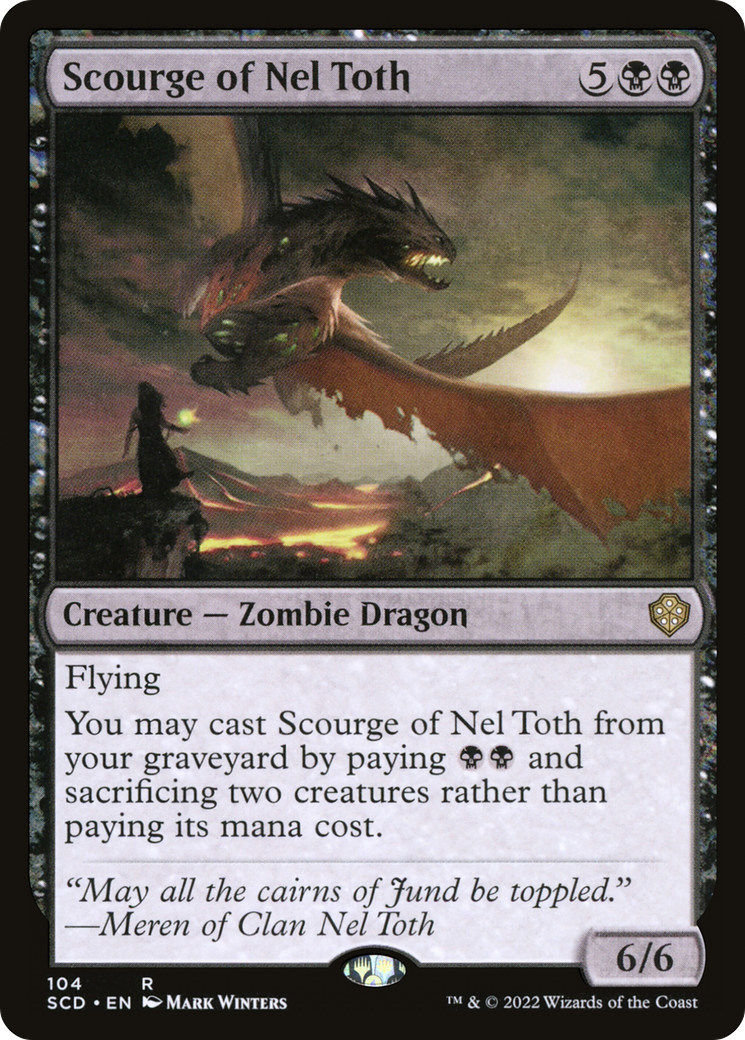 Scourge of Nel Toth [Starter Commander Decks] | Tacoma Games