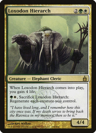 Loxodon Hierarch [Ravnica: City of Guilds] | Tacoma Games