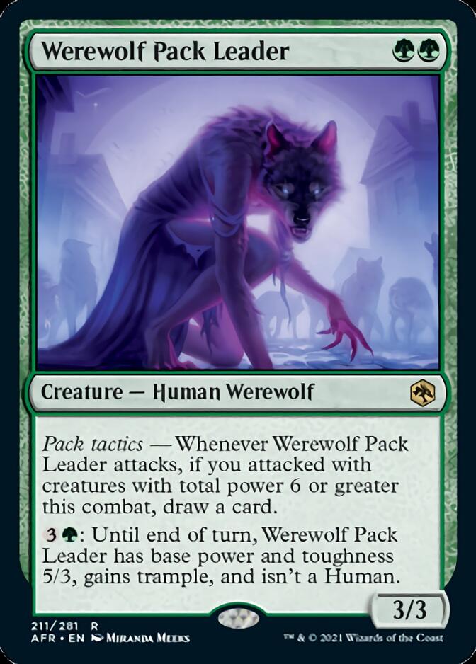 Werewolf Pack Leader [Dungeons & Dragons: Adventures in the Forgotten Realms] | Tacoma Games