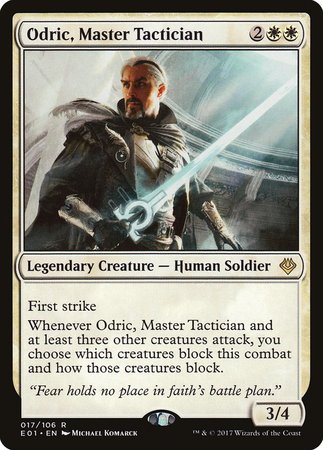 Odric, Master Tactician [Archenemy: Nicol Bolas] | Tacoma Games
