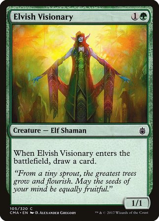 Elvish Visionary [Commander Anthology] | Tacoma Games