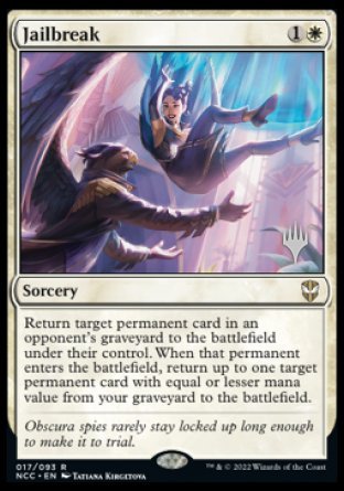 Jailbreak (Promo Pack) [Streets of New Capenna Commander Promos] | Tacoma Games
