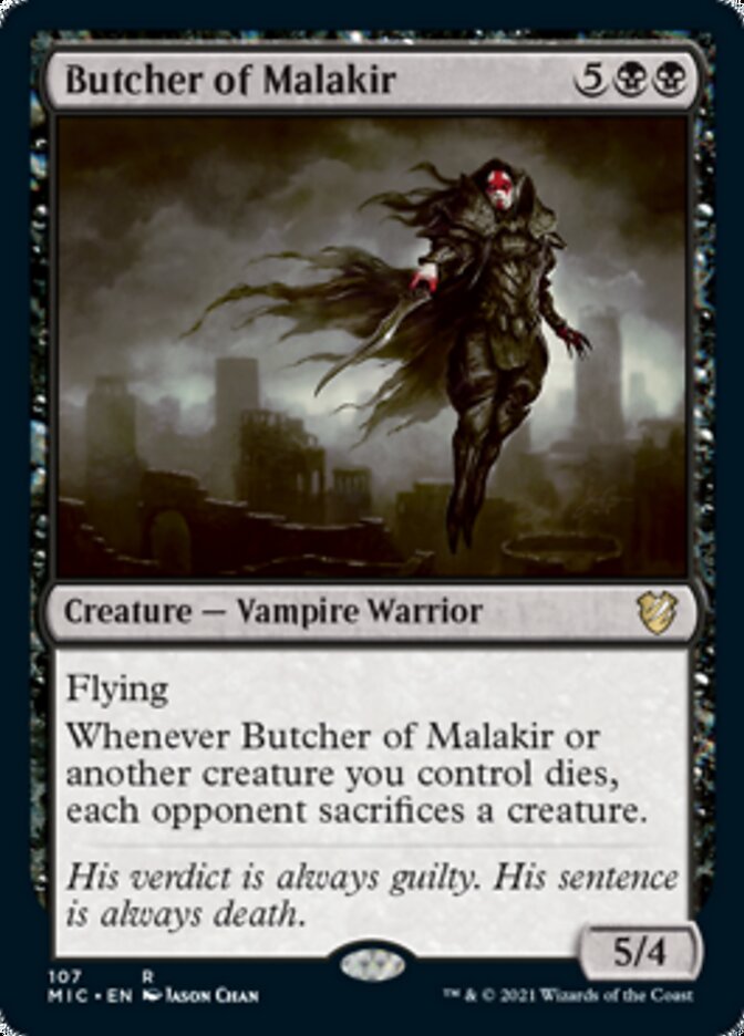 Butcher of Malakir [Innistrad: Midnight Hunt Commander] | Tacoma Games