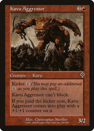 Kavu Aggressor [Invasion] | Tacoma Games