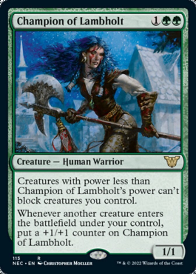 Champion of Lambholt [Kamigawa: Neon Dynasty Commander] | Tacoma Games