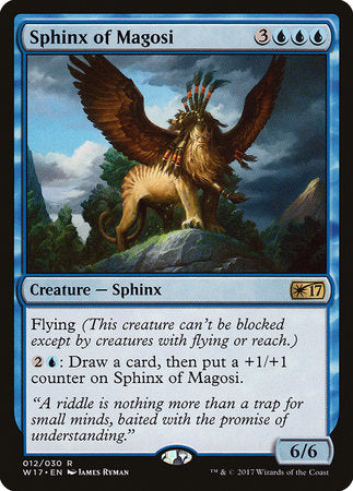 Sphinx of Magosi [Welcome Deck 2017] | Tacoma Games