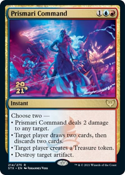 Prismari Command [Strixhaven: School of Mages Prerelease Promos] | Tacoma Games