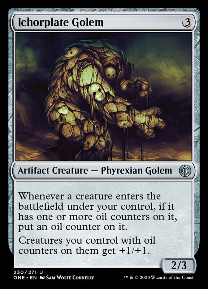 Ichorplate Golem [Phyrexia: All Will Be One] | Tacoma Games