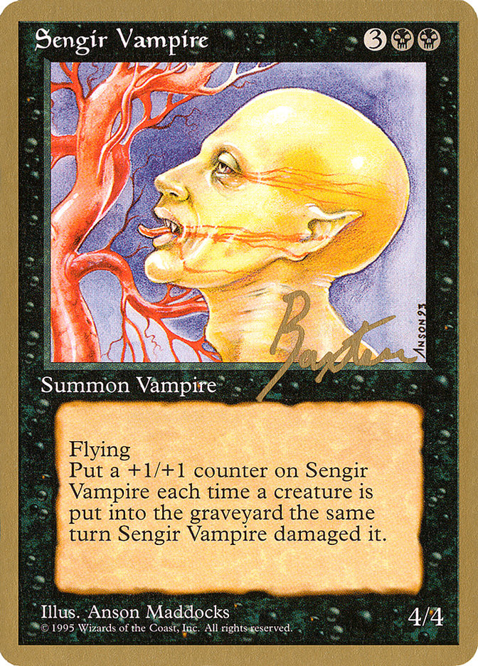 Sengir Vampire (George Baxter) [Pro Tour Collector Set] | Tacoma Games
