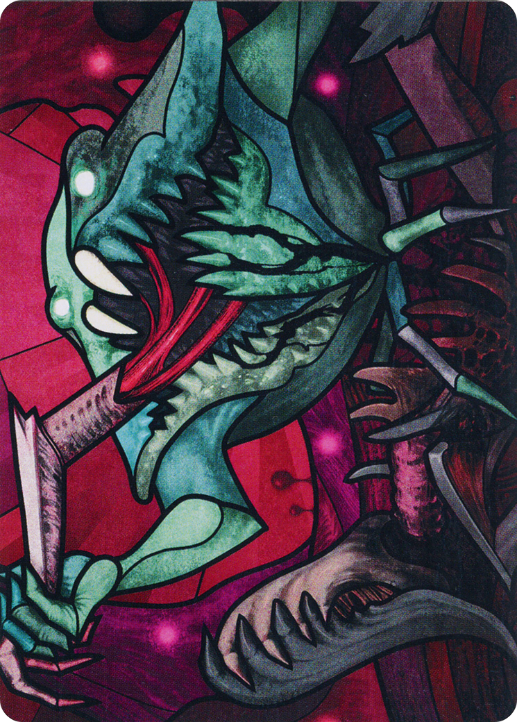 Yargle, Glutton of Urborg Art Card [March of the Machine Art Series] | Tacoma Games