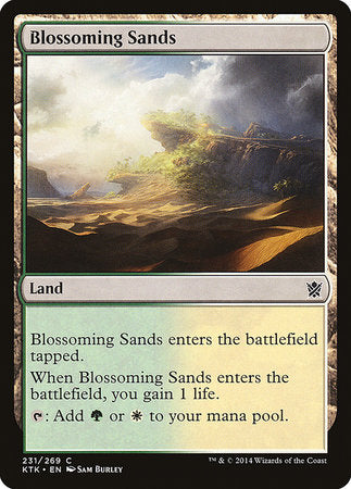 Blossoming Sands [Khans of Tarkir] | Tacoma Games