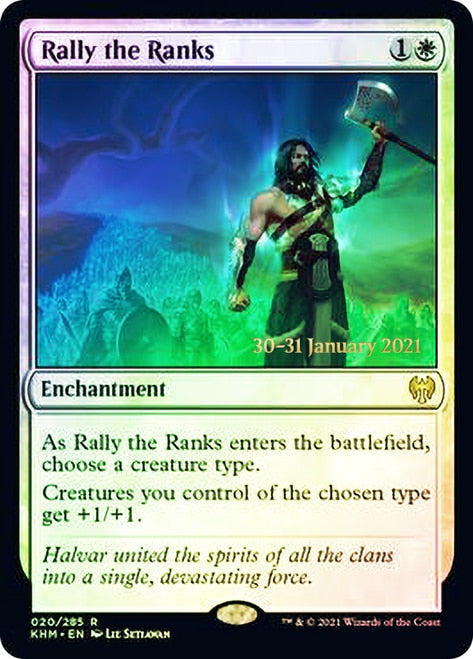 Rally the Ranks  [Kaldheim Prerelease Promos] | Tacoma Games