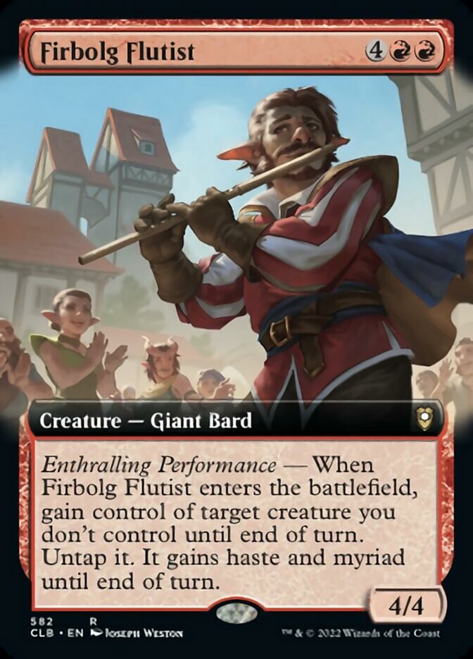 Firbolg Flutist (Extended Art) [Commander Legends: Battle for Baldur's Gate] | Tacoma Games