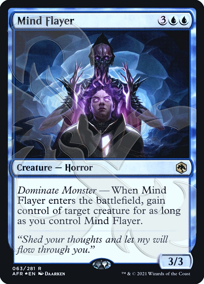 Mind Flayer (Ampersand Promo) [Dungeons & Dragons: Adventures in the Forgotten Realms Promos] | Tacoma Games