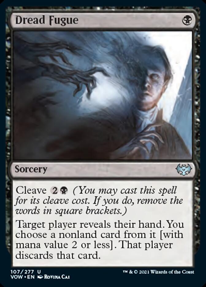 Dread Fugue [Innistrad: Crimson Vow] | Tacoma Games