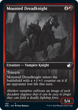 Mounted Dreadknight [Innistrad: Double Feature] | Tacoma Games