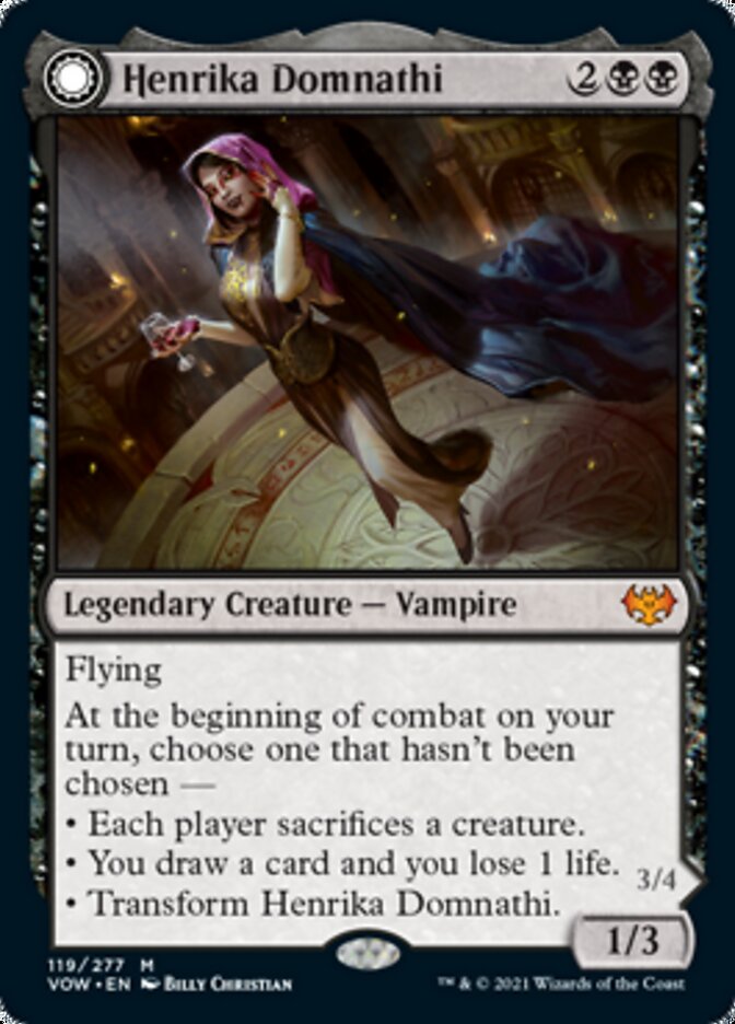 Henrika Domnathi // Henrika, Infernal Seer [Innistrad: Crimson Vow] | Tacoma Games