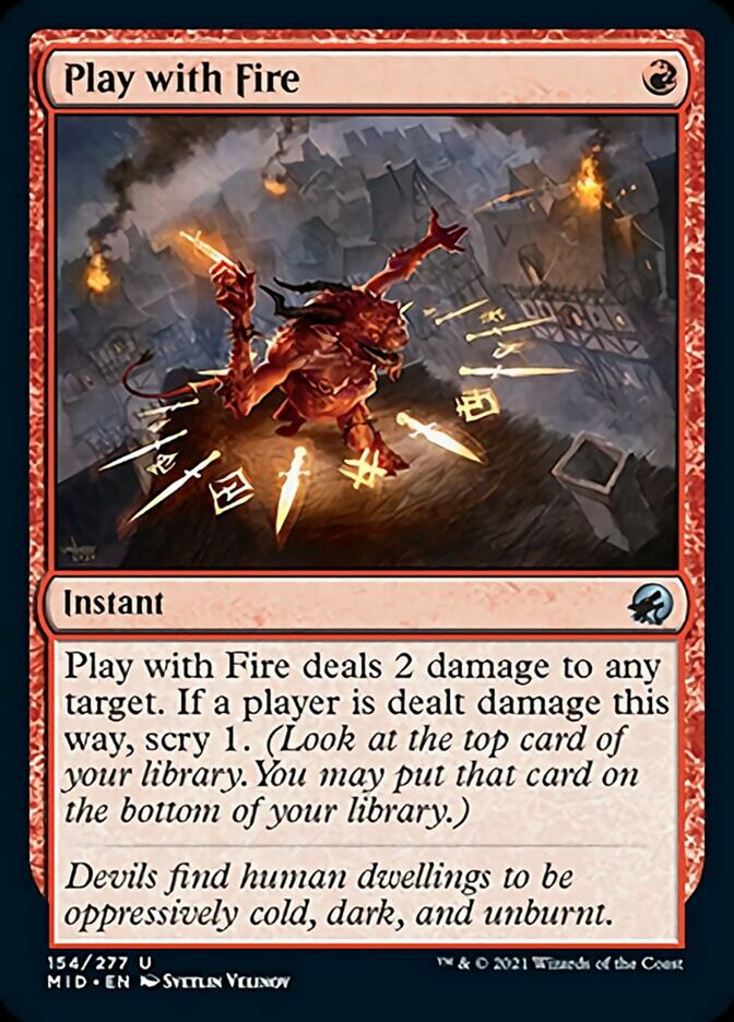 Play with Fire [Innistrad: Midnight Hunt] | Tacoma Games