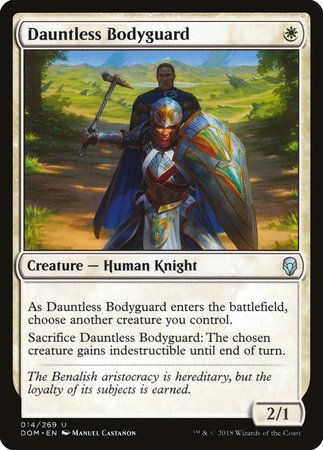 Dauntless Bodyguard [Dominaria] | Tacoma Games