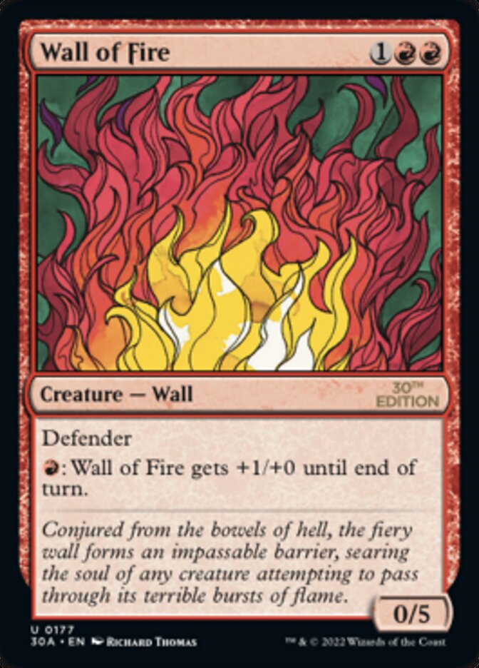 Wall of Fire [30th Anniversary Edition] | Tacoma Games