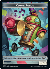 Clown Robot (003) // Storm Crow Double-sided Token [Unfinity Tokens] | Tacoma Games