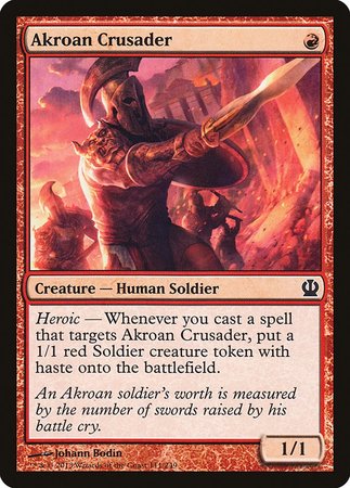 Akroan Crusader [Theros] | Tacoma Games