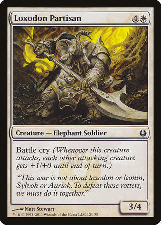 Loxodon Partisan [Mirrodin Besieged] | Tacoma Games