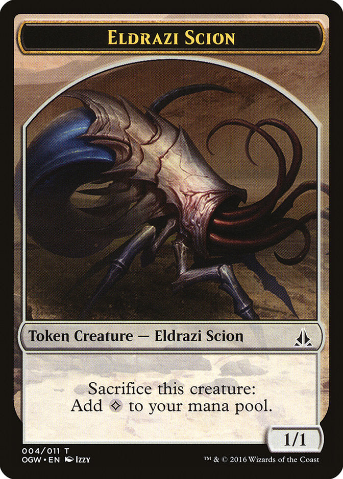 Eldrazi Scion (004/011) [Oath of the Gatewatch Tokens] | Tacoma Games