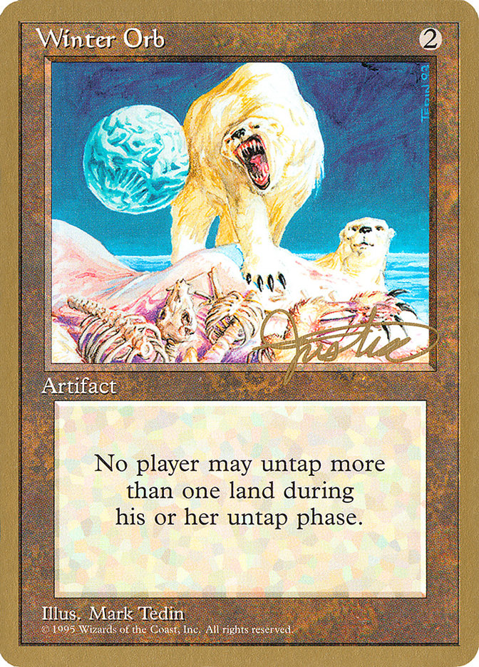 Winter Orb (Mark Justice) [Pro Tour Collector Set] | Tacoma Games