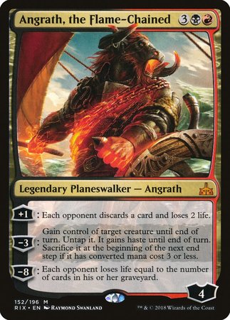 Angrath, the Flame-Chained [Rivals of Ixalan] | Tacoma Games
