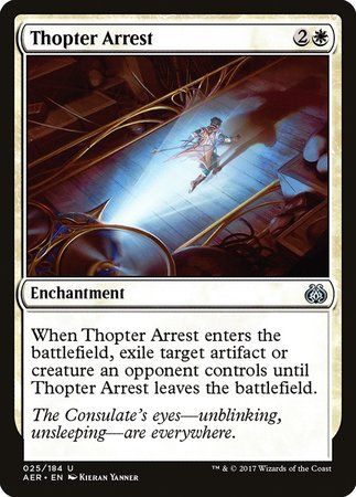 Thopter Arrest [Aether Revolt] | Tacoma Games