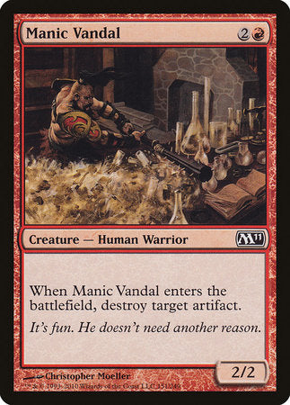 Manic Vandal [Magic 2011] | Tacoma Games