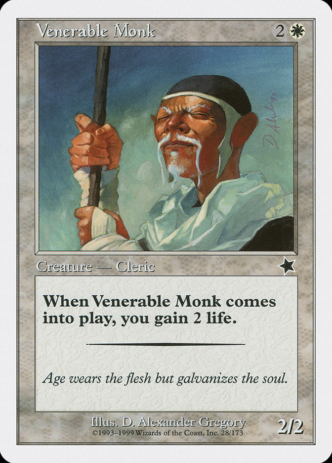 Venerable Monk [Starter 1999] | Tacoma Games