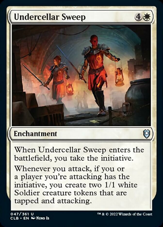 Undercellar Sweep [Commander Legends: Battle for Baldur's Gate] | Tacoma Games