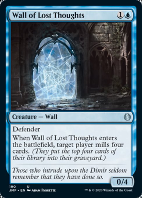 Wall of Lost Thoughts [Jumpstart] | Tacoma Games