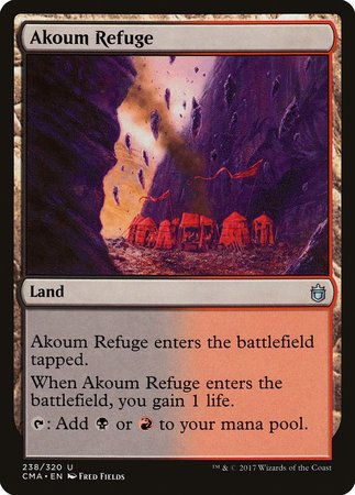 Akoum Refuge [Commander Anthology] | Tacoma Games